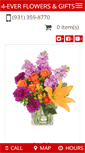 Mobile Screenshot of lewisburgflowers.com